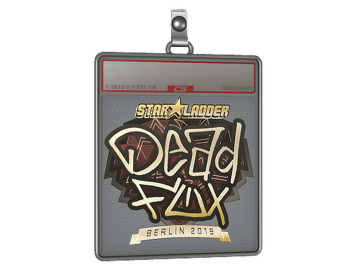 Sticker Slab | DeadFox (Gold) | Berlin 2019