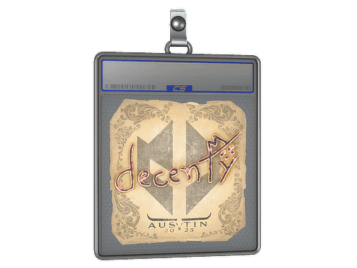 Sticker Slab | decenty | Austin 2025