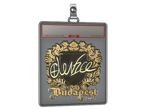 Sticker Slab | device (Gold) | Budapest 2025