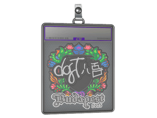 Sticker Slab | dgt (Embroidered) | Budapest 2025