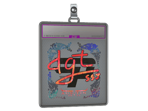 Sticker Slab | dgt (Holo) | Austin 2025