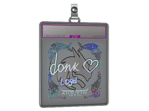 Sticker Slab | donk (Holo) | Austin 2025