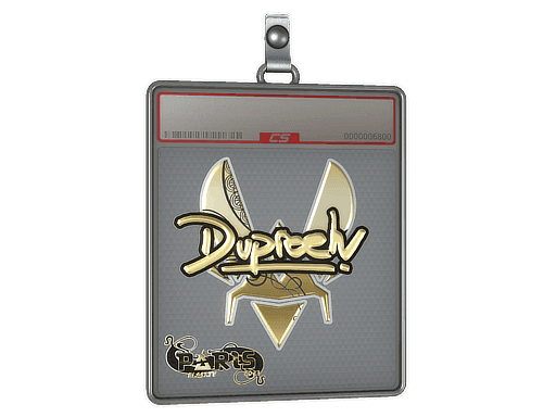 Sticker Slab | dupreeh (Gold) | Paris 2023