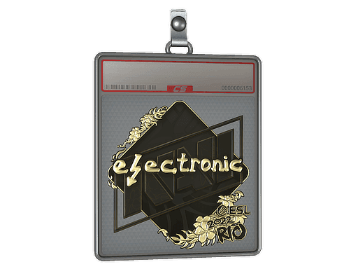 Sticker Slab | electronic (Gold) | Rio 2022