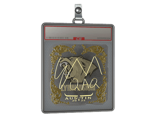 Sticker Slab | EmiliaQAQ (Gold) | Austin 2025