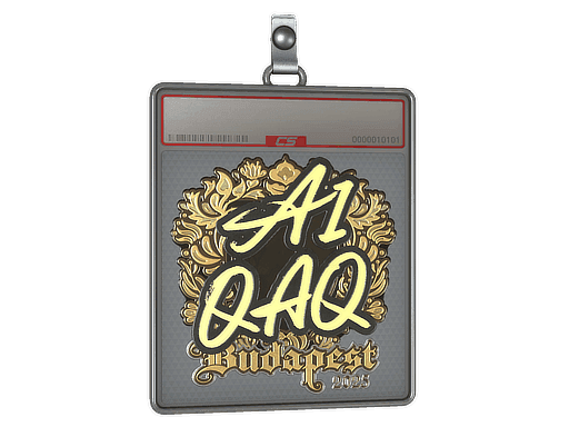 Sticker Slab | EmiliaQAQ (Gold) | Budapest 2025