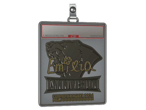 Sticker Slab | EmiliaQAQ (Gold) | Copenhagen 2024