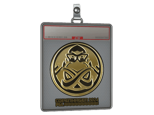 Sticker Slab | ENCE (Gold) | Copenhagen 2024