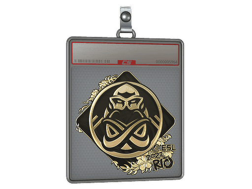 Sticker Slab | ENCE (Gold) | Rio 2022