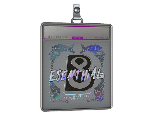 Sticker Slab | esenthial (Holo) | Austin 2025