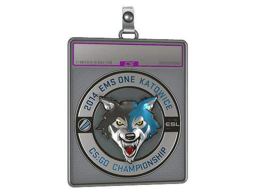 Sticker Slab | ESL Wolf (Foil) | Katowice 2014