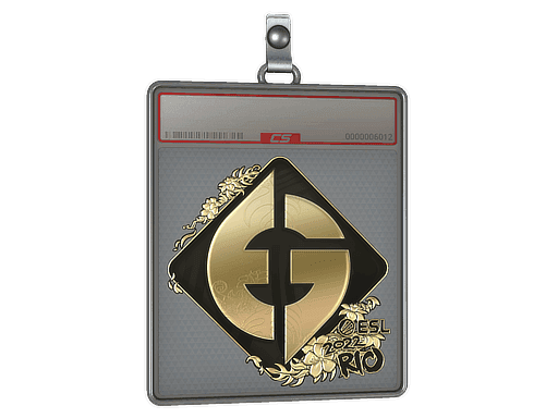 Sticker Slab | Evil Geniuses (Gold) | Rio 2022