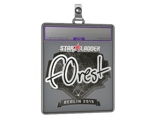 Sticker Slab | f0rest (Foil) | Berlin 2019