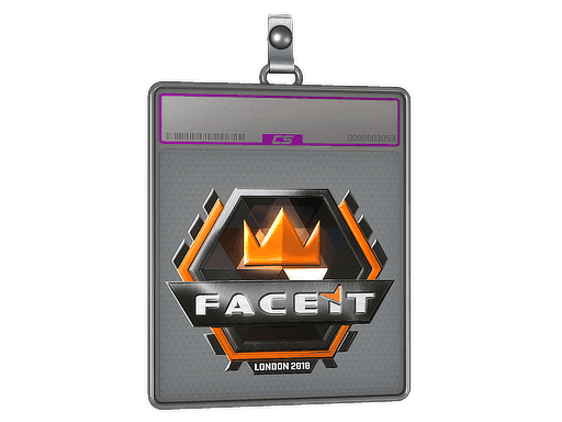 Sticker Slab | FACEIT (Foil) | London 2018