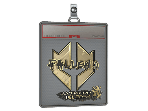 Sticker Slab | FalleN (Gold) | Antwerp 2022