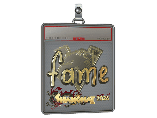 Sticker Slab | fame (Gold) | Shanghai 2024
