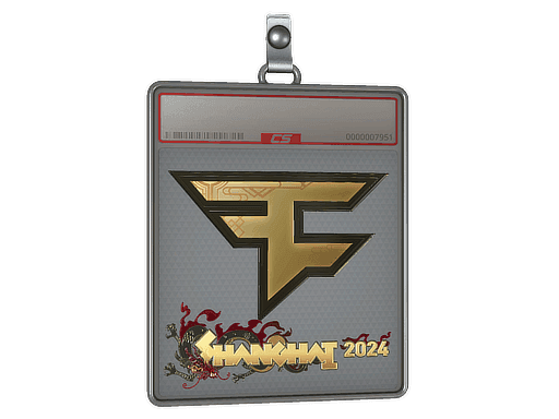 Sticker Slab | FaZe Clan (Gold) | Shanghai 2024