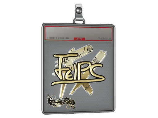 Sticker Slab | felps (Gold) | Paris 2023
