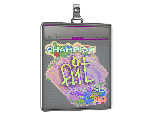 Sticker Slab | FL1T (Holo, Champion) | Rio 2022