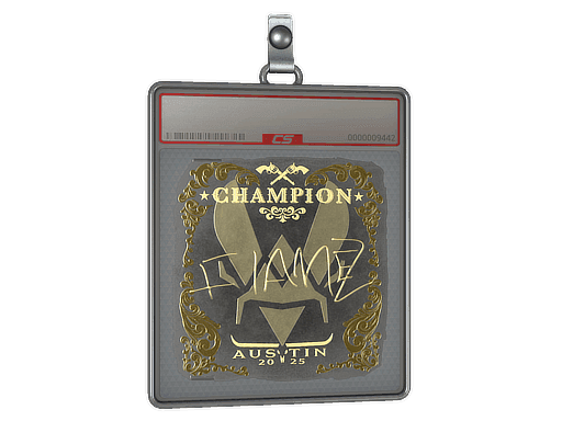 Sticker Slab | FlameZ (Gold, Champion) | Austin 2025