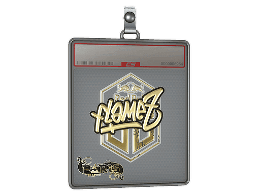 Sticker Slab | FlameZ (Gold) | Paris 2023