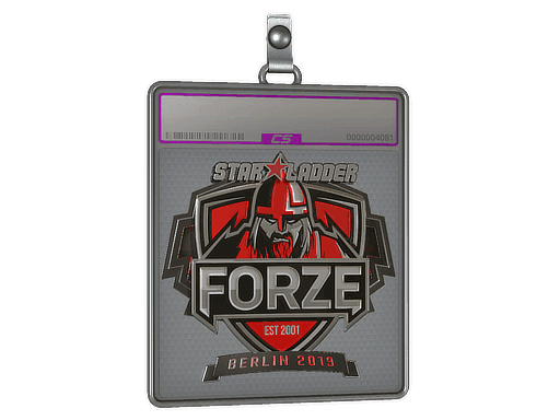 Sticker Slab | forZe eSports (Foil) | Berlin 2019