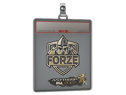 Sticker Slab | forZe eSports (Gold) | Antwerp 2022