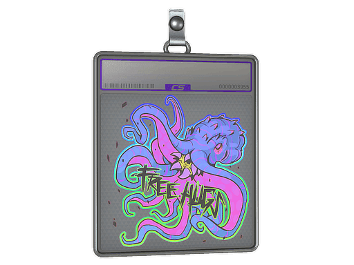 Sticker Slab | Free Hugs (Holo)