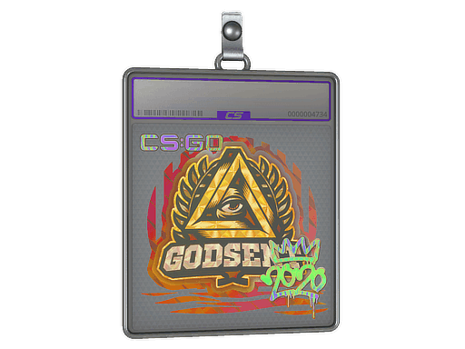 Sticker Slab | GODSENT (Holo) | 2020 RMR