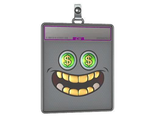 Sticker Slab | Gold Teef (Foil)