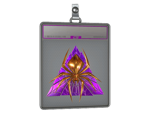 Sticker Slab | Gold Web (Foil)