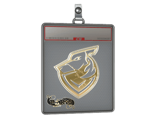 Sticker Slab | Grayhound Gaming (Gold) | Paris 2023