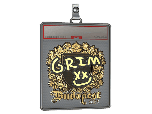 Sticker Slab | Grim (Gold) | Budapest 2025