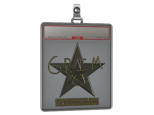 Sticker Slab | Grim (Gold) | Copenhagen 2024