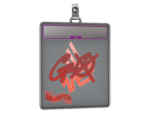 Sticker Slab | gxx- (Holo) | Paris 2023