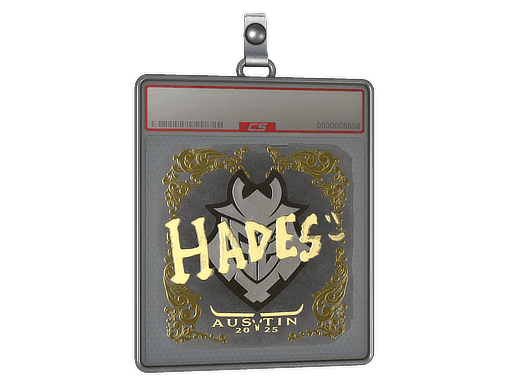 Sticker Slab | hades (Gold) | Austin 2025