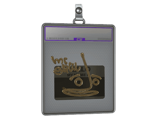 Sticker Slab | Hello Galil AR (Gold)