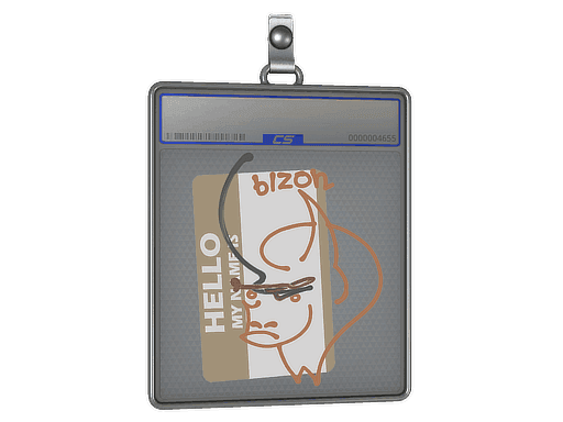 Sticker Slab | Hello PP-Bizon