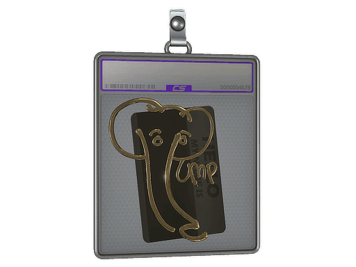 Sticker Slab | Hello UMP-45 (Gold)