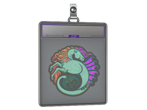 Sticker Slab | Hippocamp (Holo)