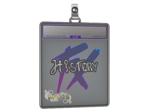 Sticker Slab | History (Glitter) | Paris 2023