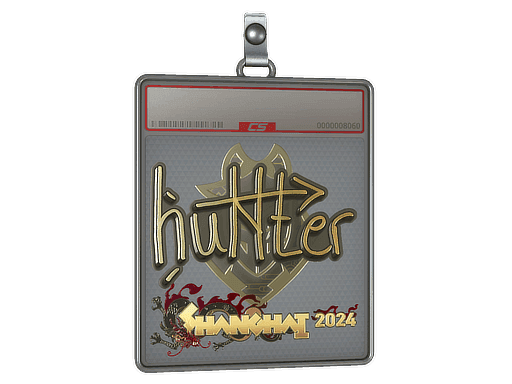 Sticker Slab | huNter- (Gold) | Shanghai 2024