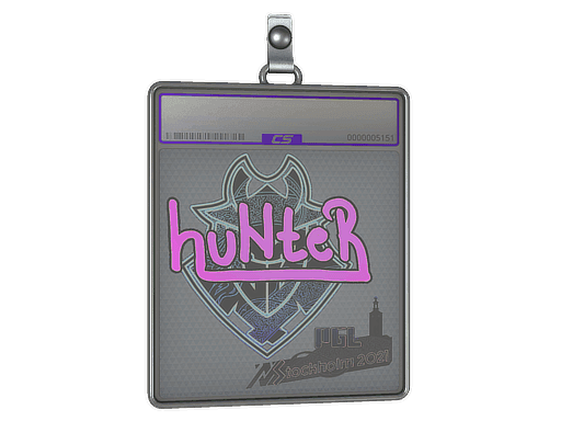 Sticker Slab | huNter- (Holo) | Stockholm 2021