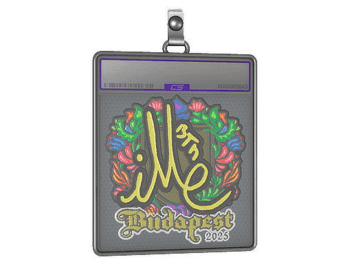 Sticker Slab | iM (Embroidered) | Budapest 2025