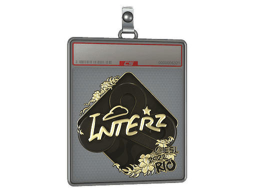 Sticker Slab | interz (Gold) | Rio 2022
