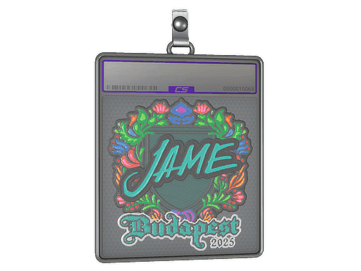 Sticker Slab | Jame (Embroidered) | Budapest 2025