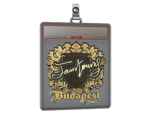 Sticker Slab | JamYoung (Gold) | Budapest 2025