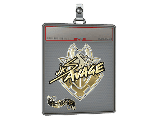 Sticker Slab | jks (Gold) | Paris 2023