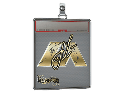 Sticker Slab | jL (Gold) | Paris 2023