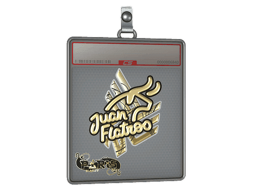 Sticker Slab | juanflatroo (Gold) | Paris 2023
